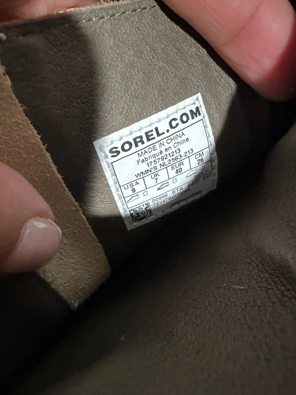 New Sorel‎ After Hours Mid Top Waterproof Beach Tan Suede Boot NL-2563-213